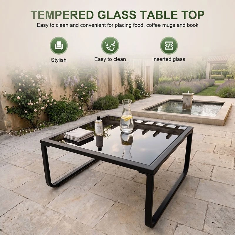 5 Piece Textilene Patio Set high quality