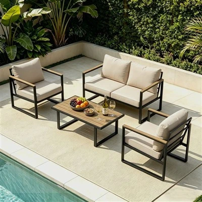 4 PC-s Patio Lounge készlet